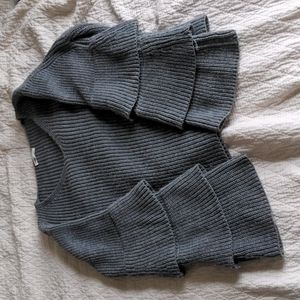 Bell sleeve sweater